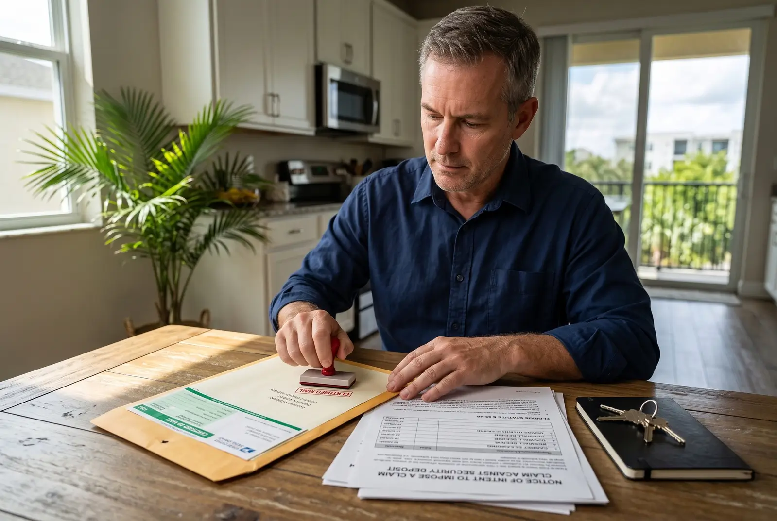 Florida's Deposit Claim Letter: Notice Mechanics on Sarasota Move-Outs